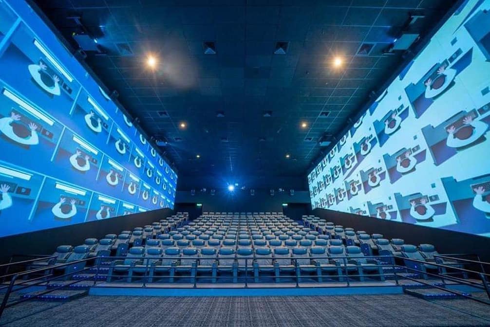 The screens are all around you.
