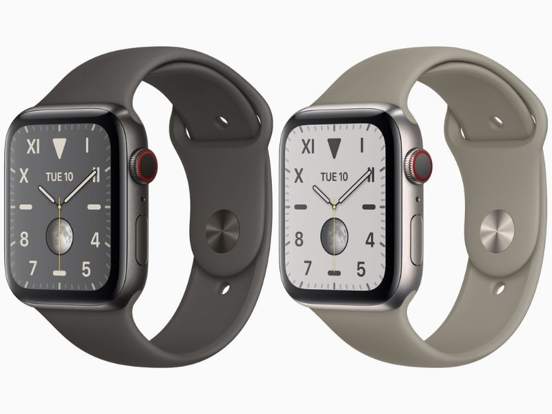 Meet the all-new titanium Apple Watch 5.
