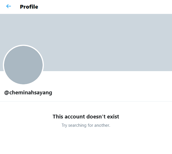 The queen's account no longer exists at the time of publish.