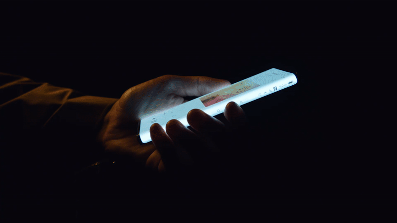 It's nothing but screen.
