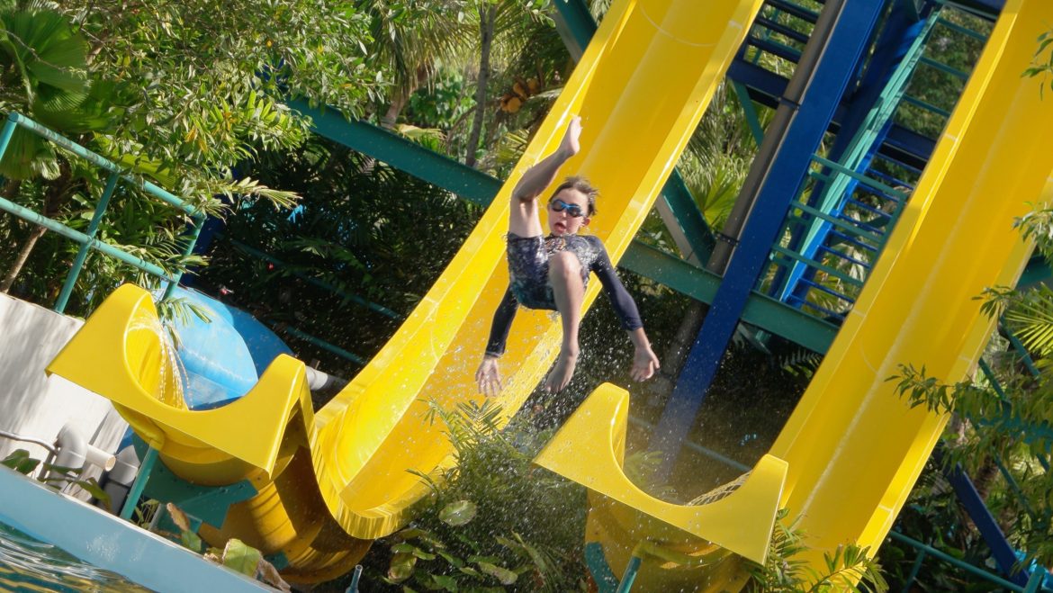 Looks like we'll be flying into the water.