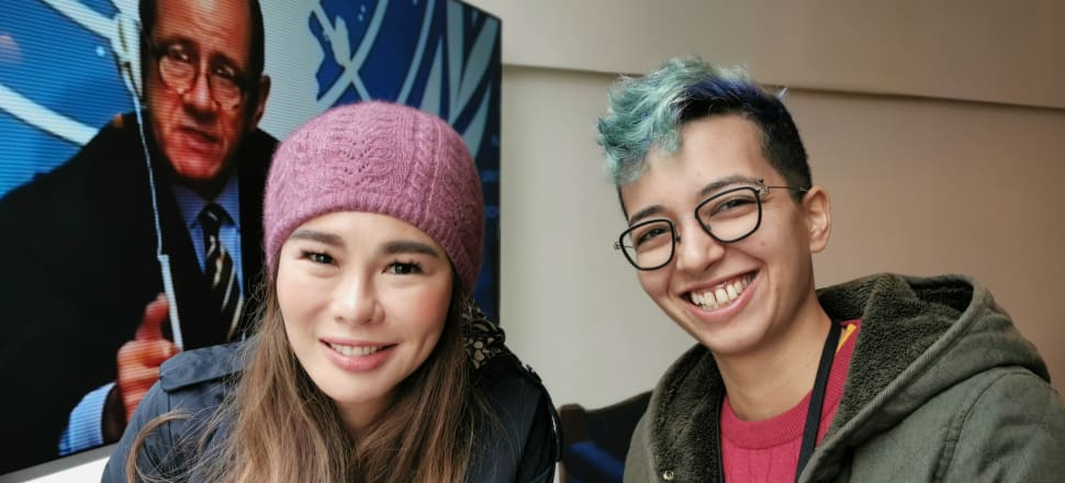 Dian Lee and Ineza Roussille.