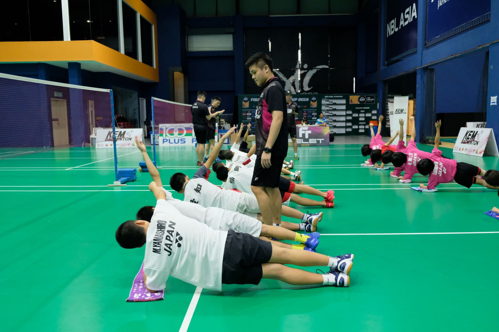 The Japanese junior players were in KL for a week to train with Astro Kem Badminton.