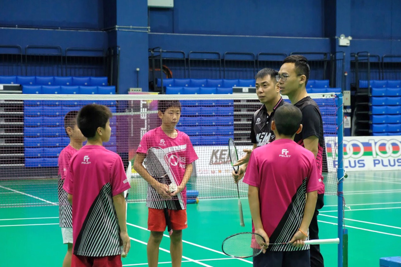 Astro Kem Badminton accepts schoolkids between 10 and 12 years old.