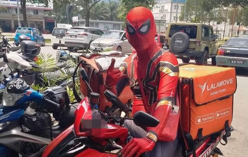 His delivery senses are tingling.