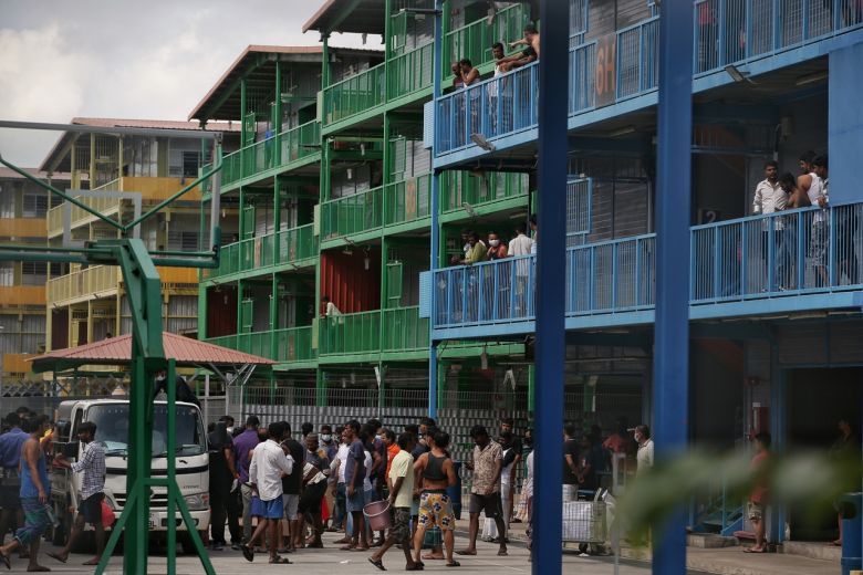 Foreign workers make up a large number of the cases.