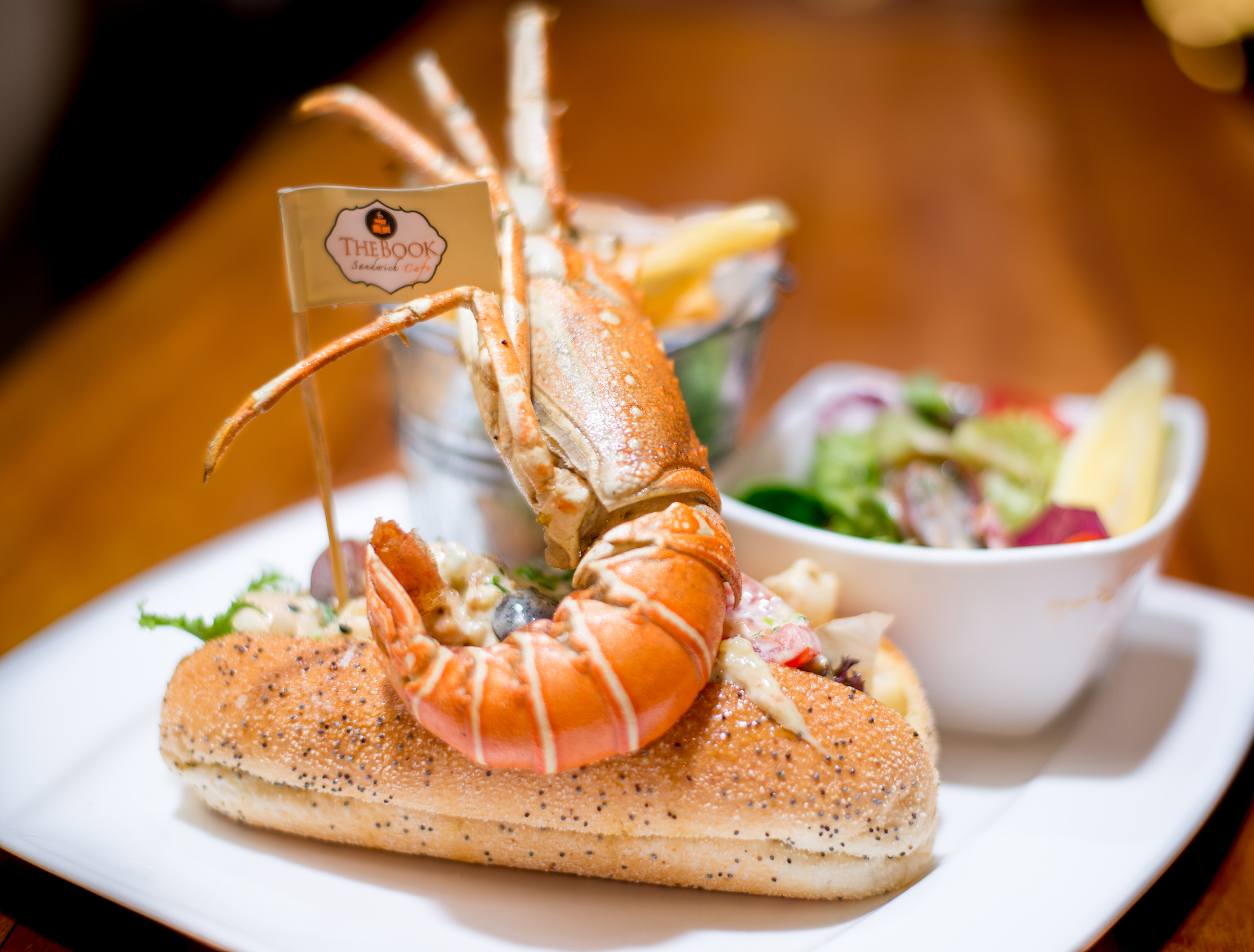 The Book Lobster sandwich.