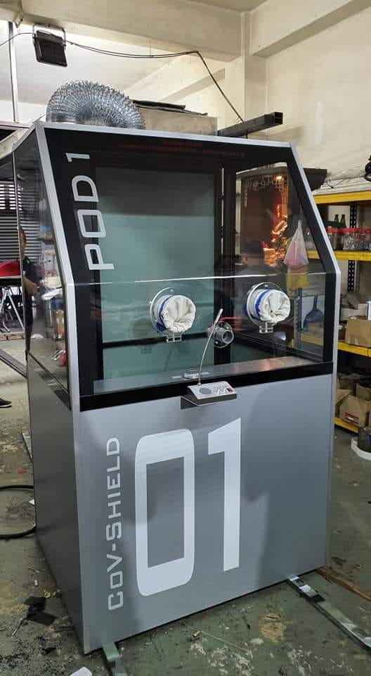 Facebook/Kenneth Lim The finished prototype.