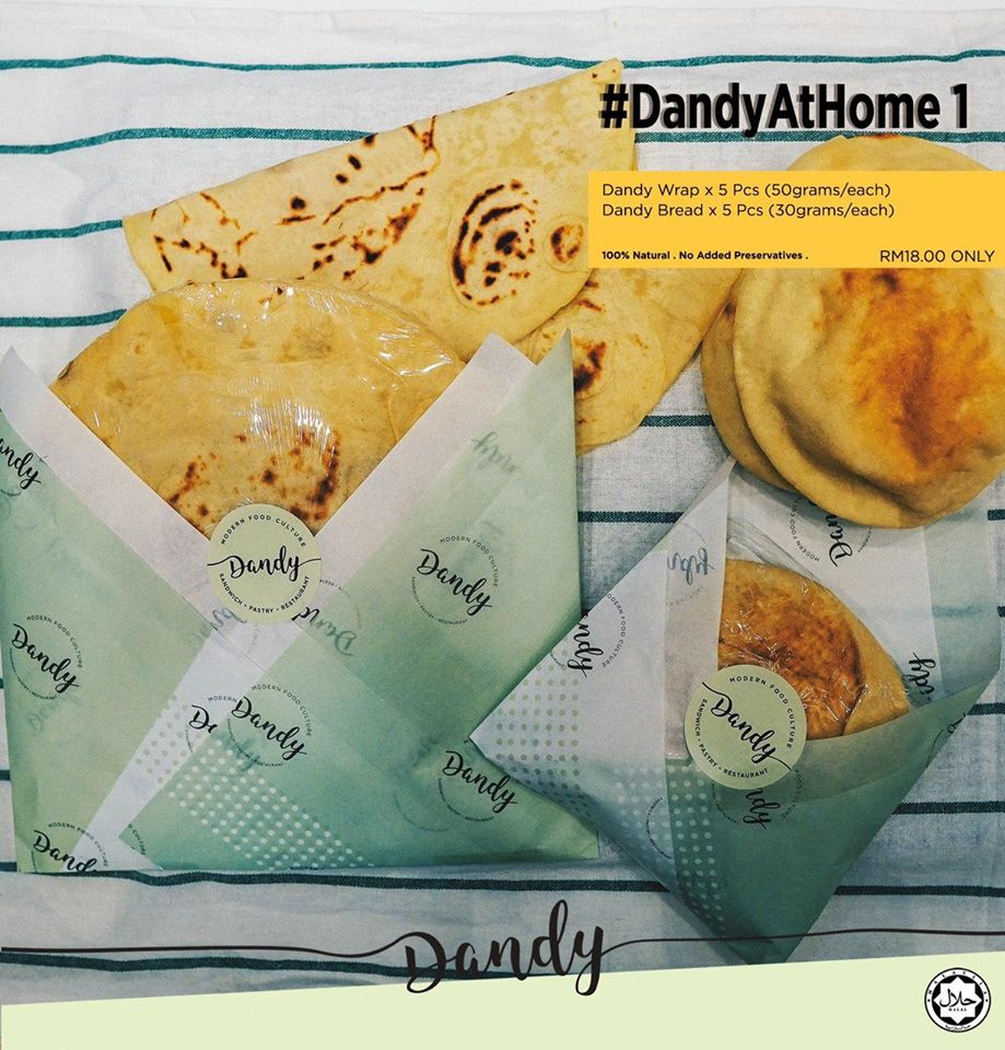 Dandy Modern Food The Dandy Wraps.