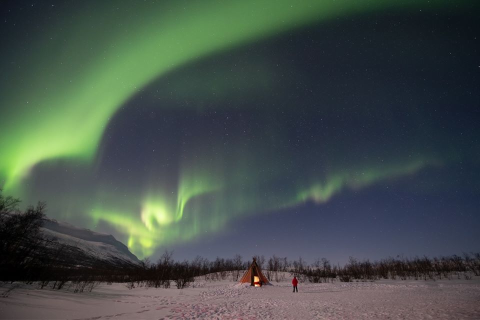 Be captivated by the dancing lights.