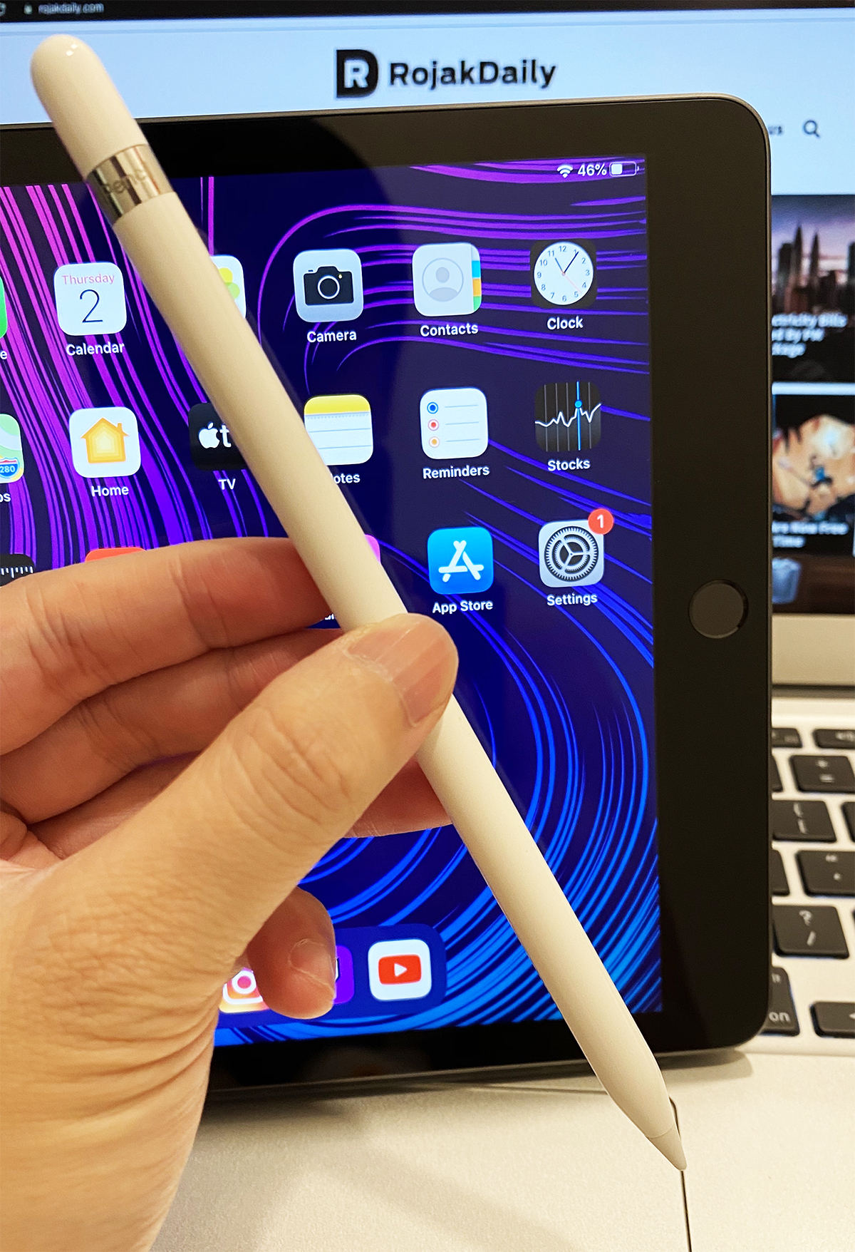 The Apple Pencil is pretty handy.