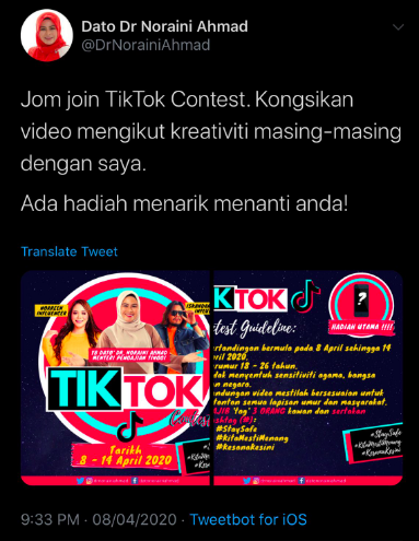 The contest is unfortunately real.