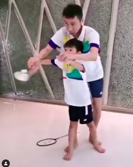 Future world number one in training?