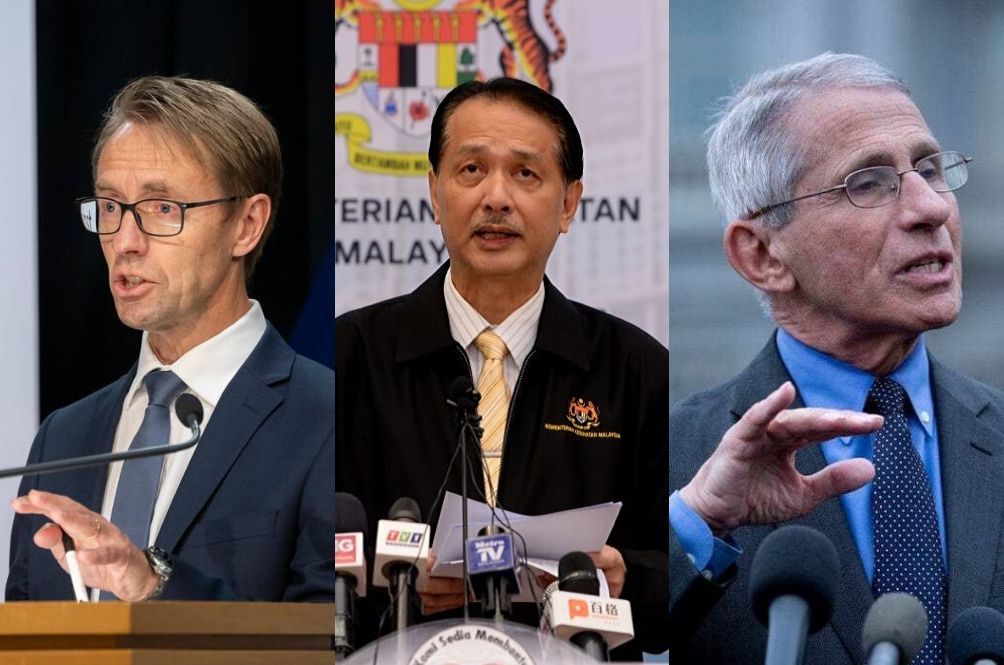 Mark Mitchell/The Star/Dr Anthony Fauci Fan Club Congratulations doctors!