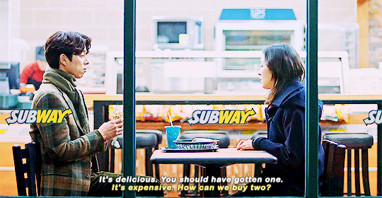 Giphy Because why have Subway when you can have fried chicken?