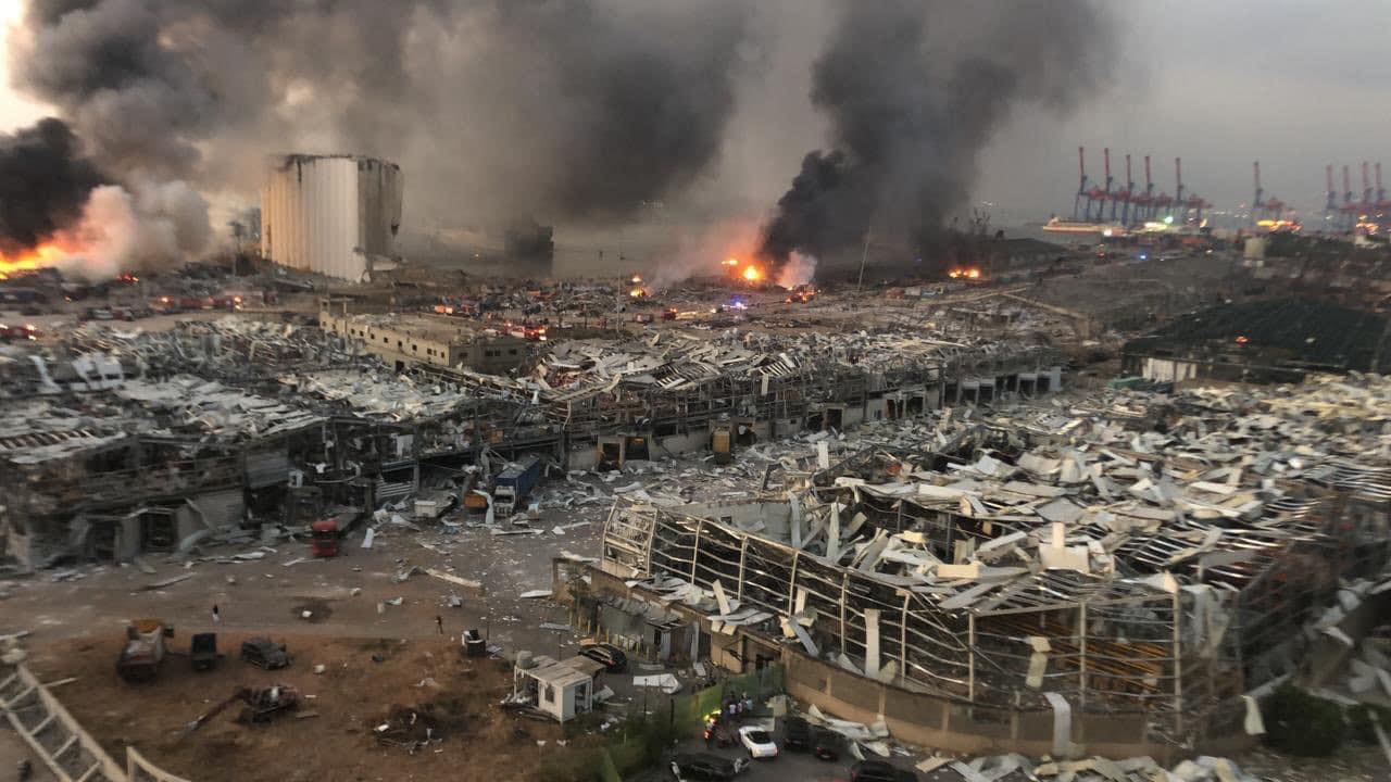 The explosion that shook the world.