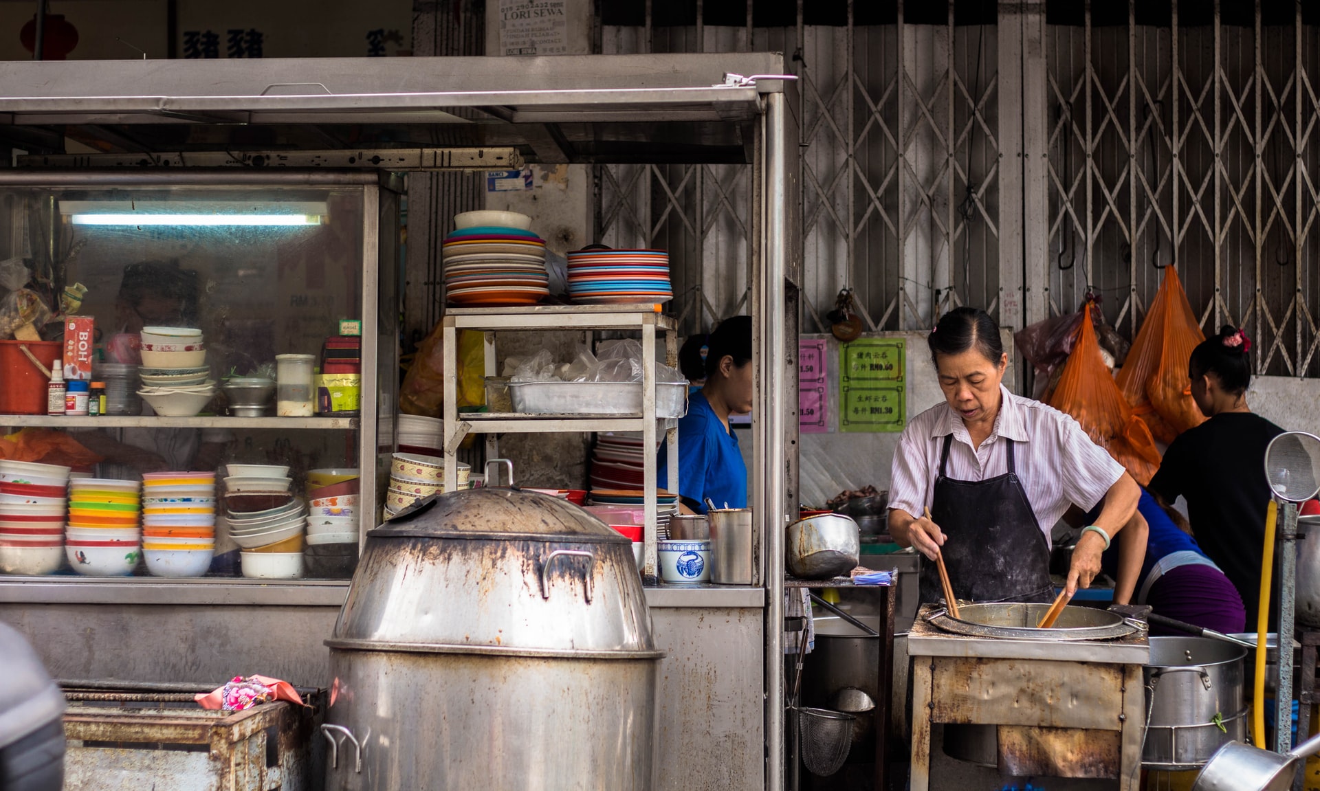 A lot of small businesses, including hawkers, are affected.