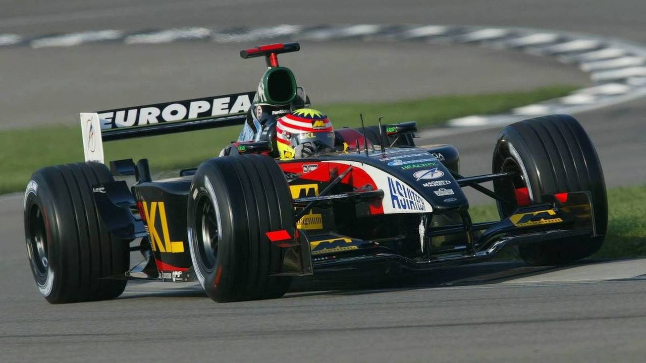 His time with the Minardi F1 team wasn't glamourous.