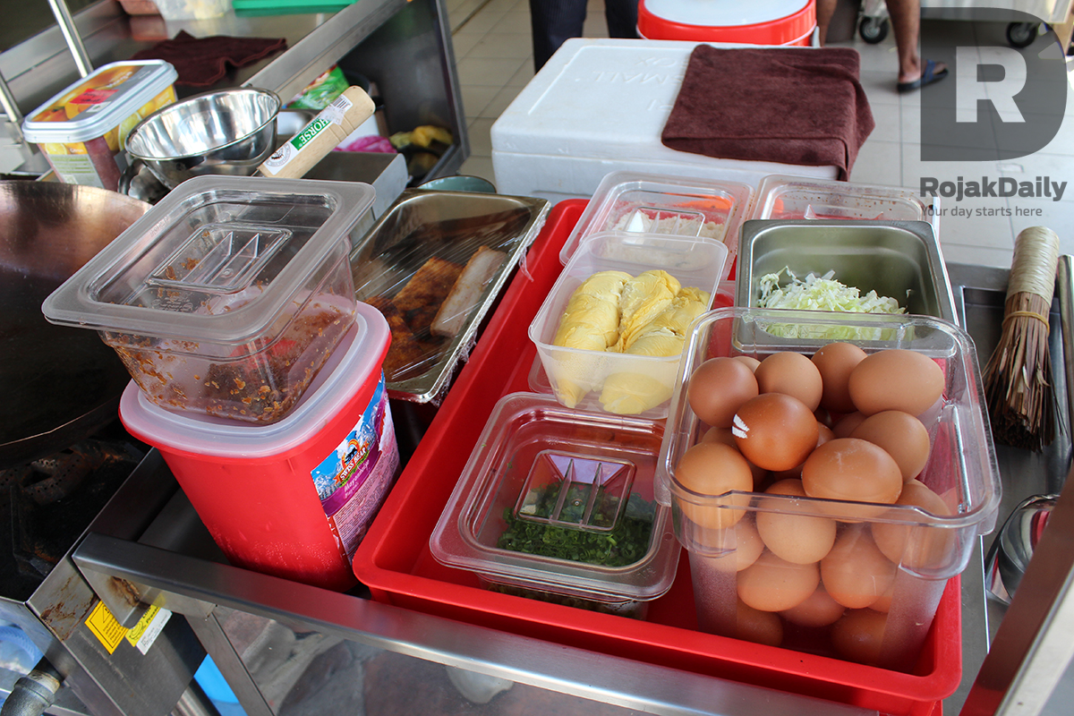 You don’t often see durian being part of a fried rice repertoire.