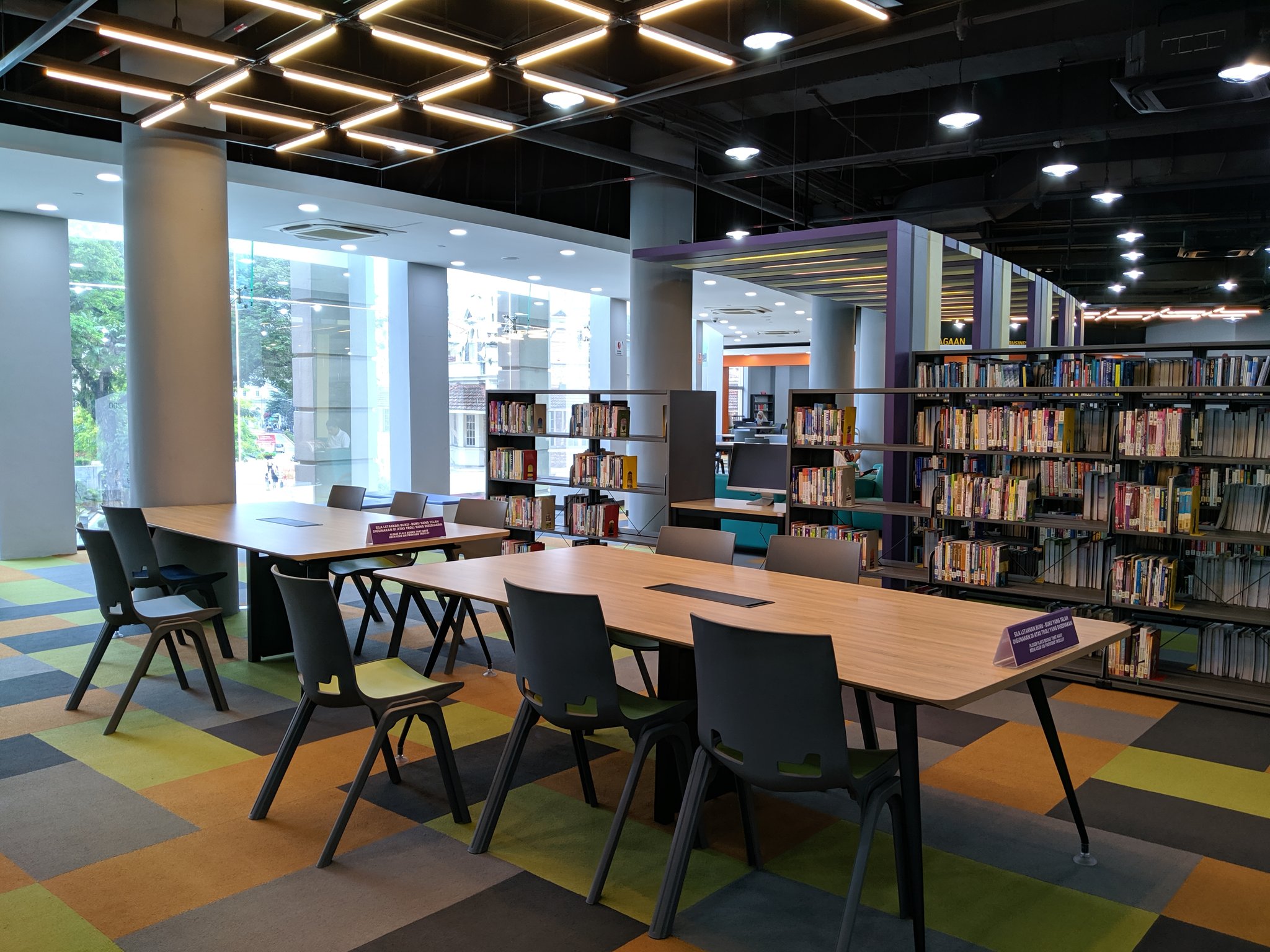 The library now has more books.