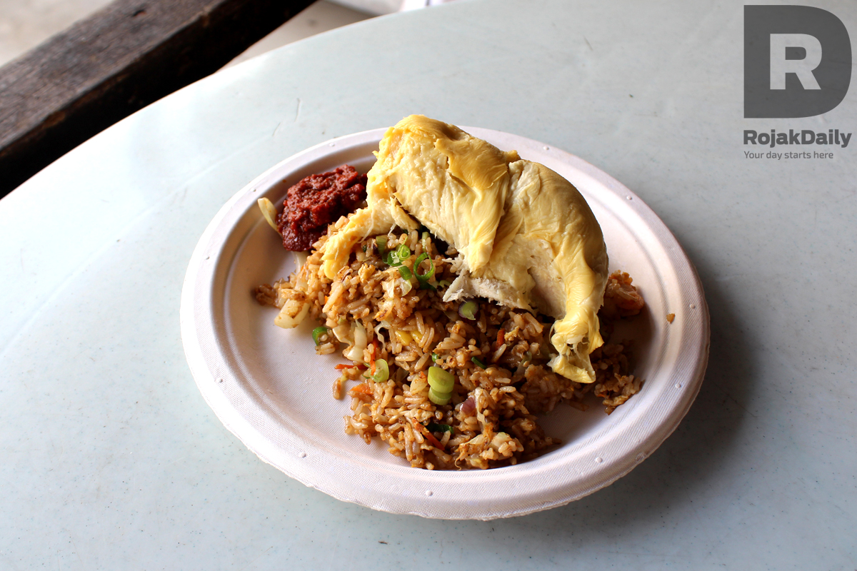 A big portion for two hungry stomachs.