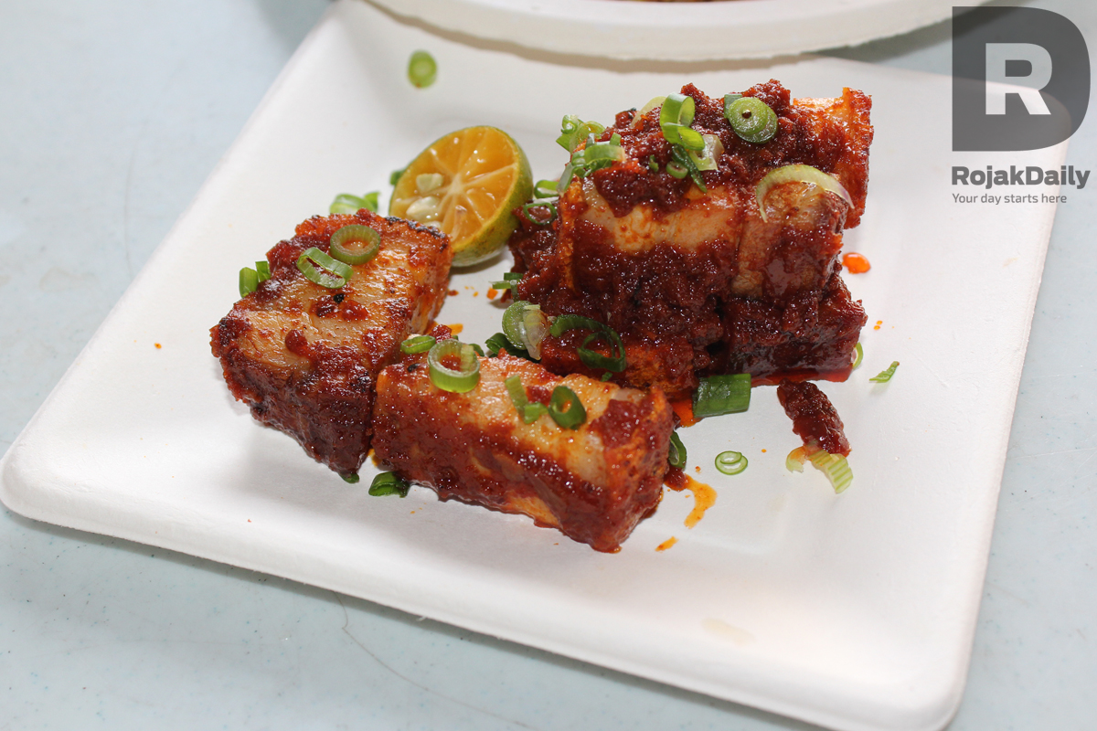 Another signature dish – Roasted Pork Belly Sambal.