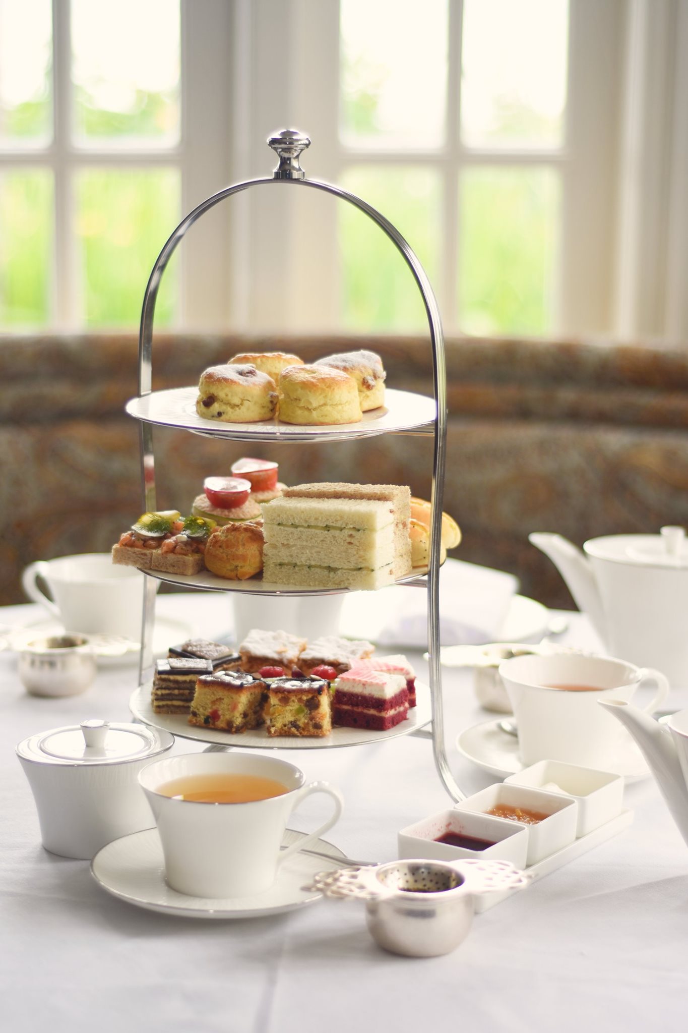 Impress your date with a mouth-watering afternoon tea.