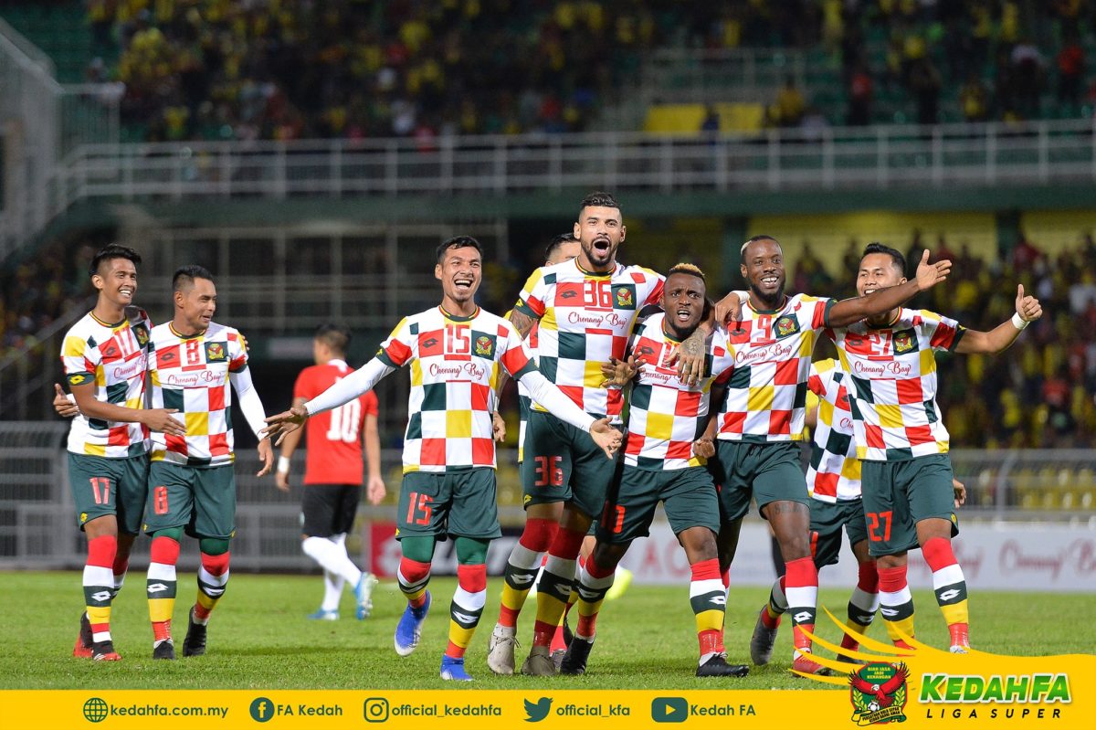 Kedah FA Wow meriahnya jersey.