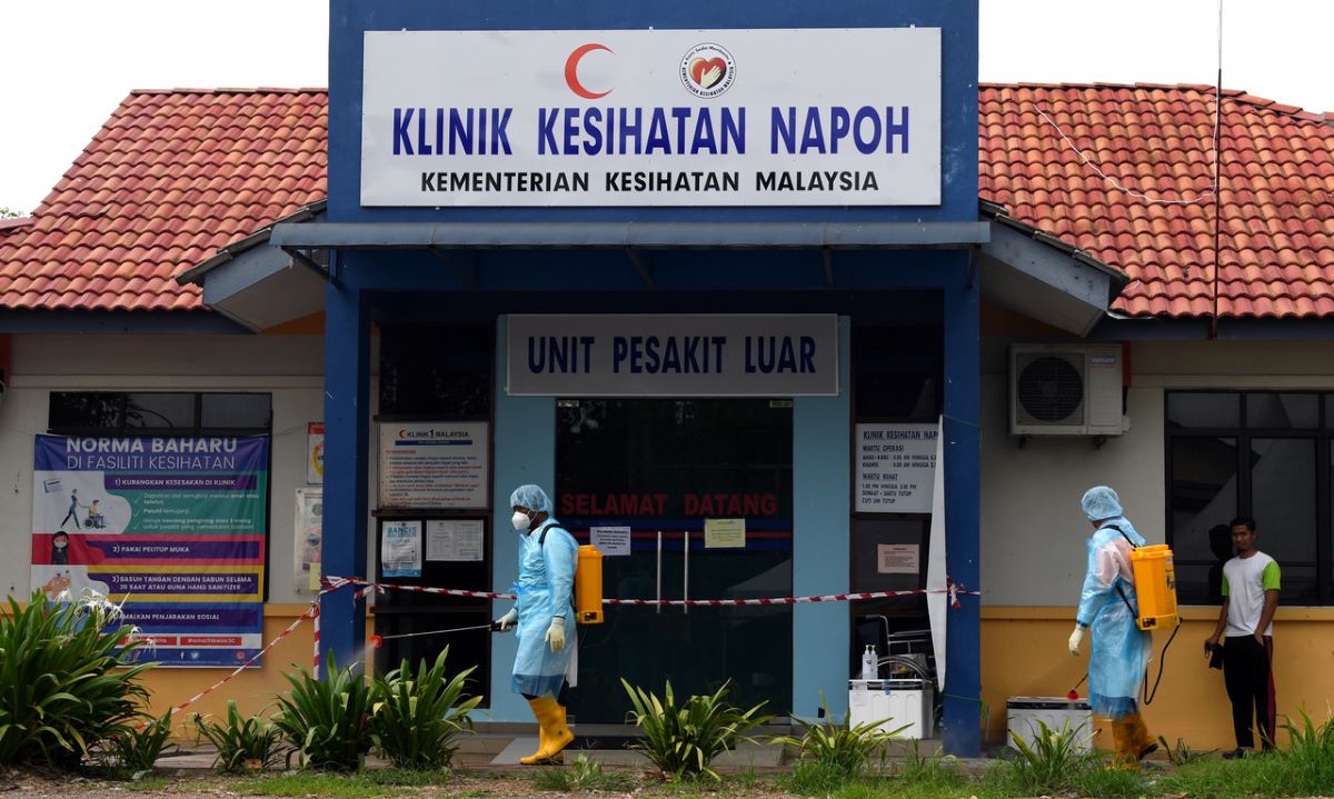 Residents had their COVID-19 tests here.