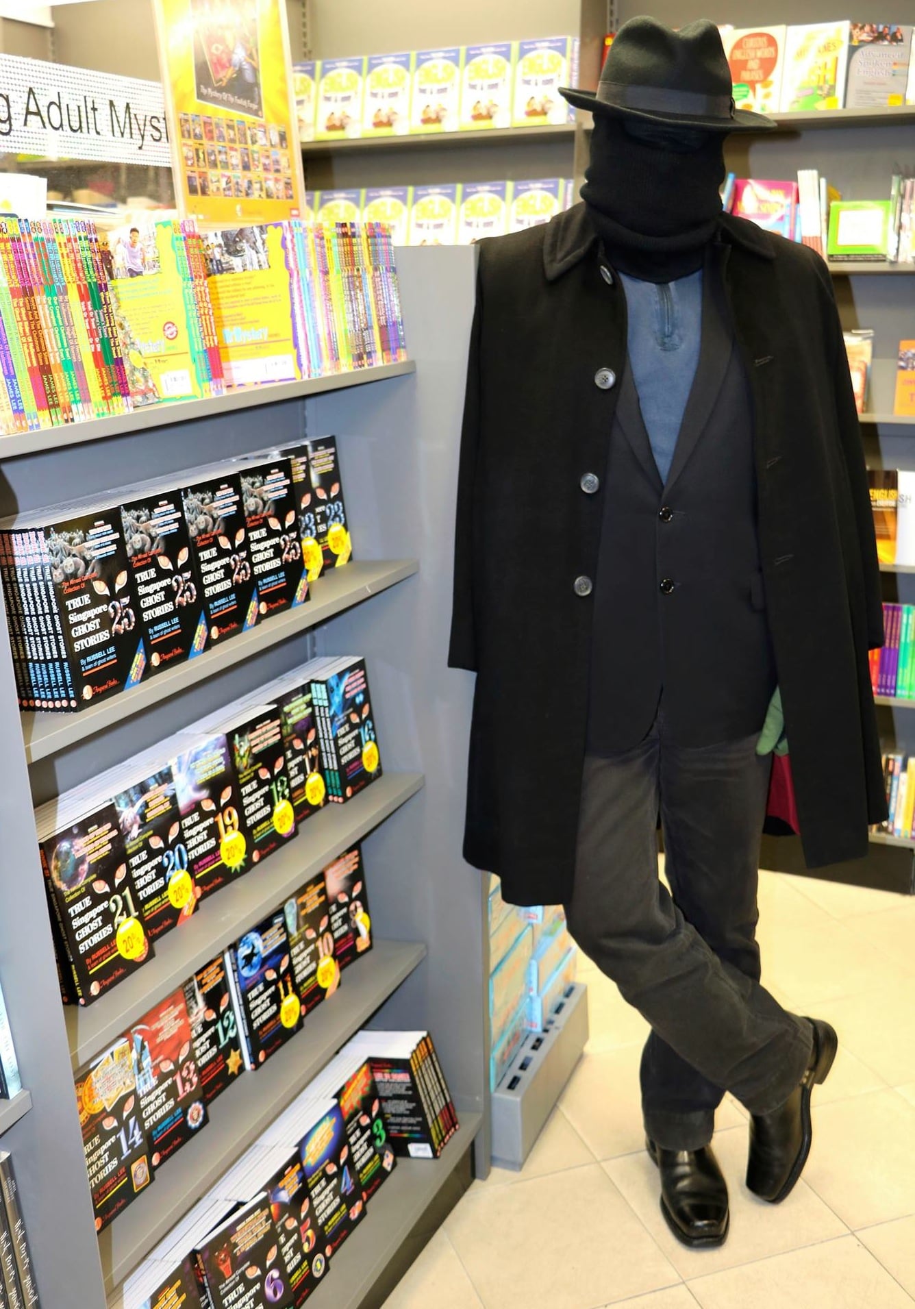 The mysterious man behind the series