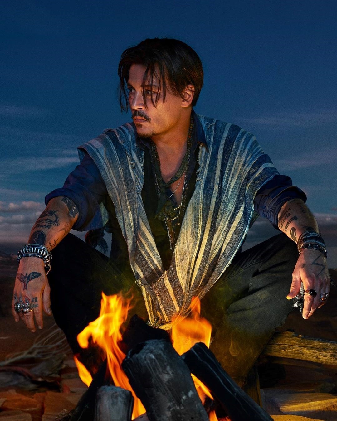 Part of the Sauvage ad.