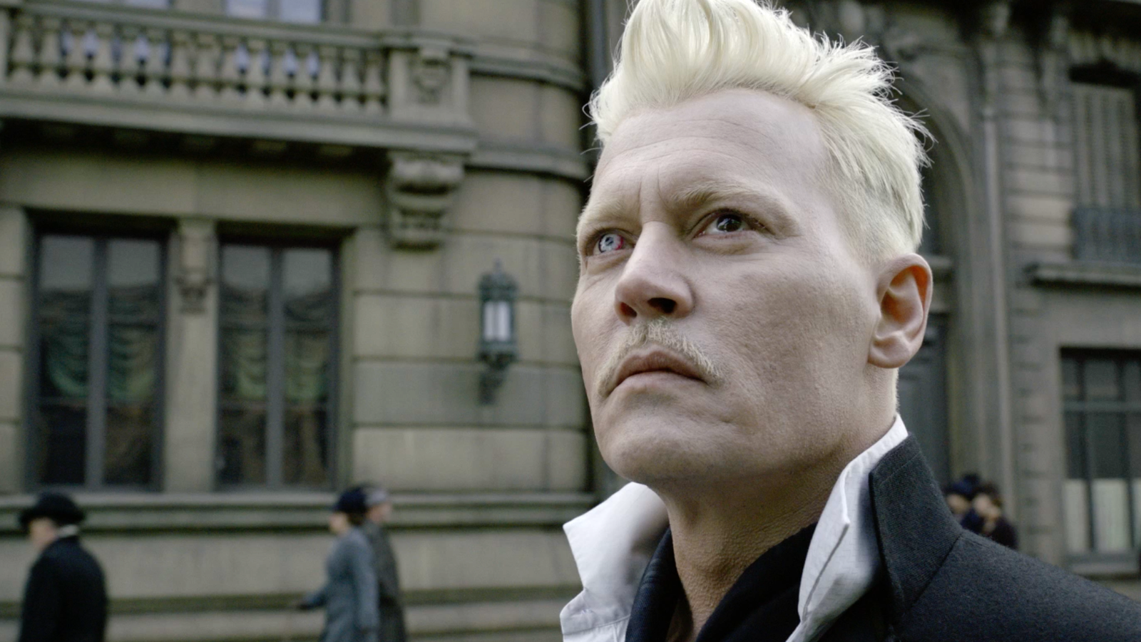Depp as Grindelwald.