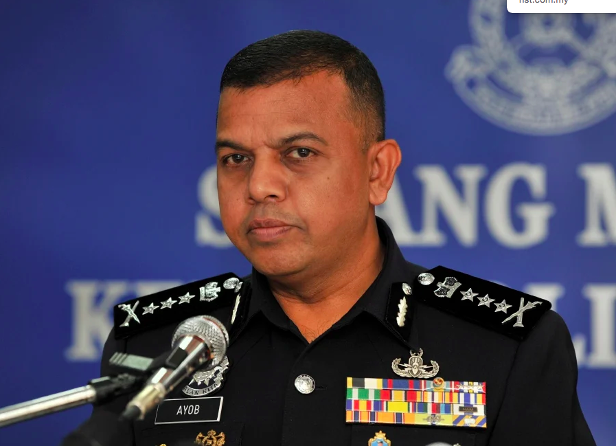 Johor police chief Datuk Ayob Khan Mydin Pitchay.