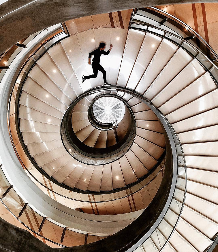 Pinterest Stairway to Instagram heaven.