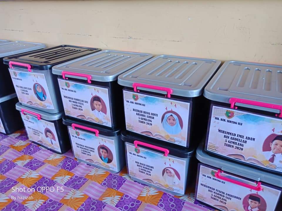 Each student gets one box.