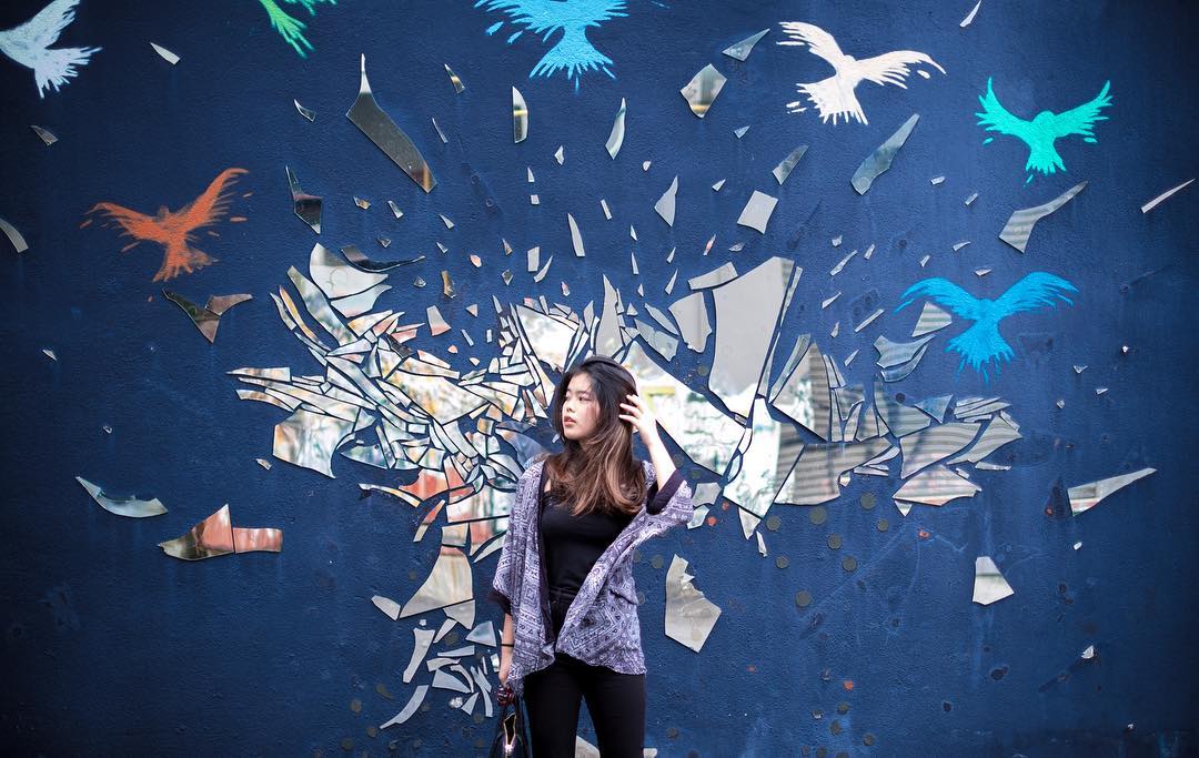 Instagram/capturedbydaniel Malaysia's new graffiti lane.