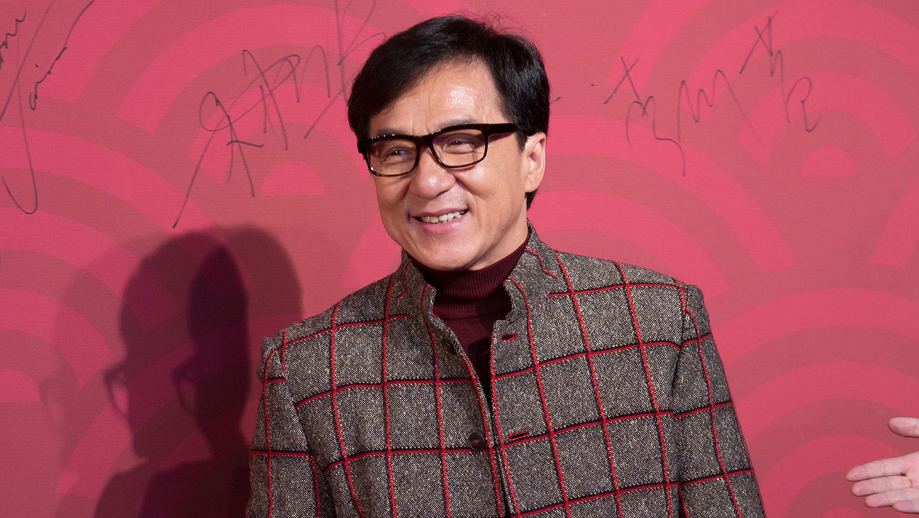 Jackie Chan about to kick Coronovirus in the a** with some money.