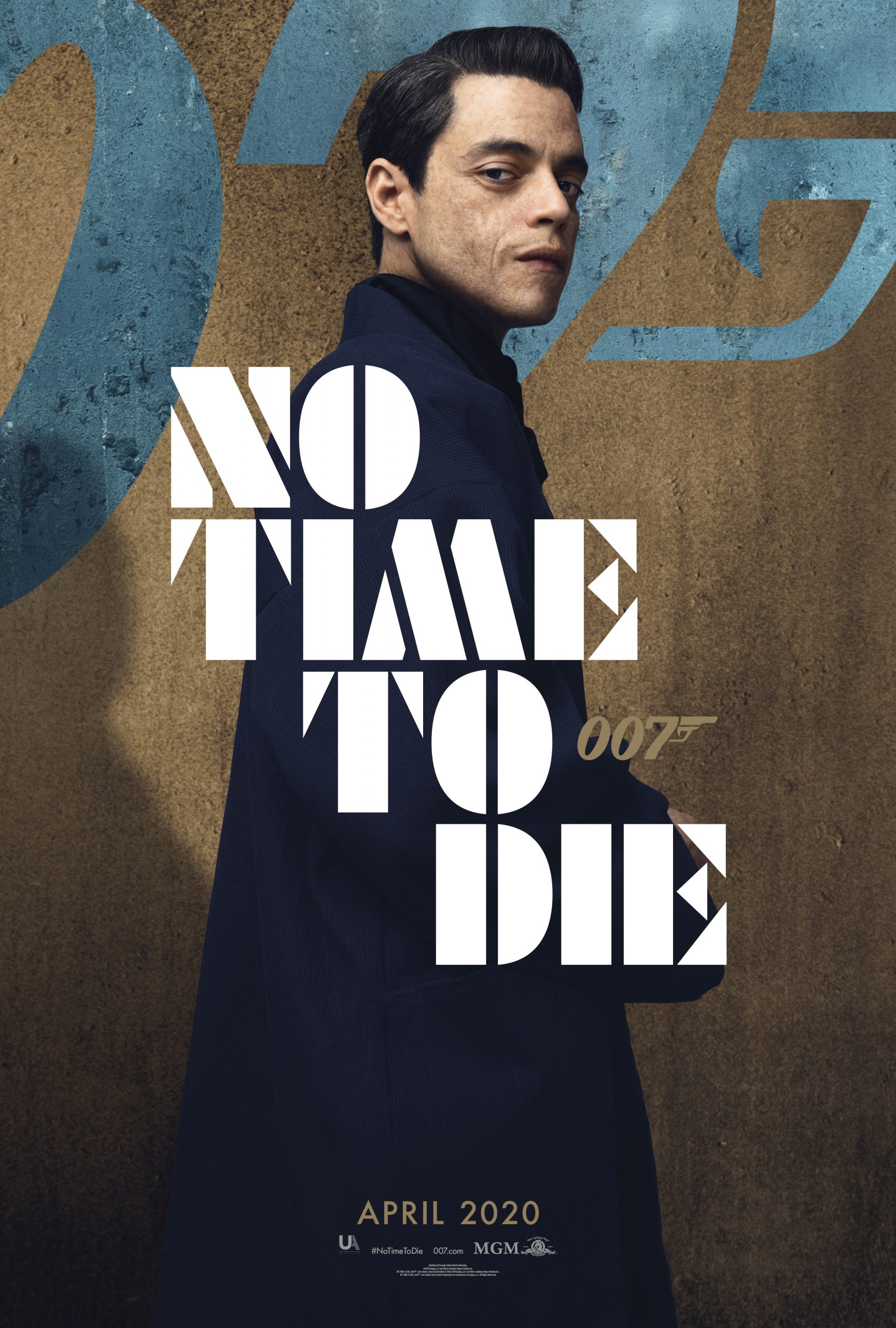 MGM Rami Malek will go up against Daniel Craig in 'No Time To Die'.