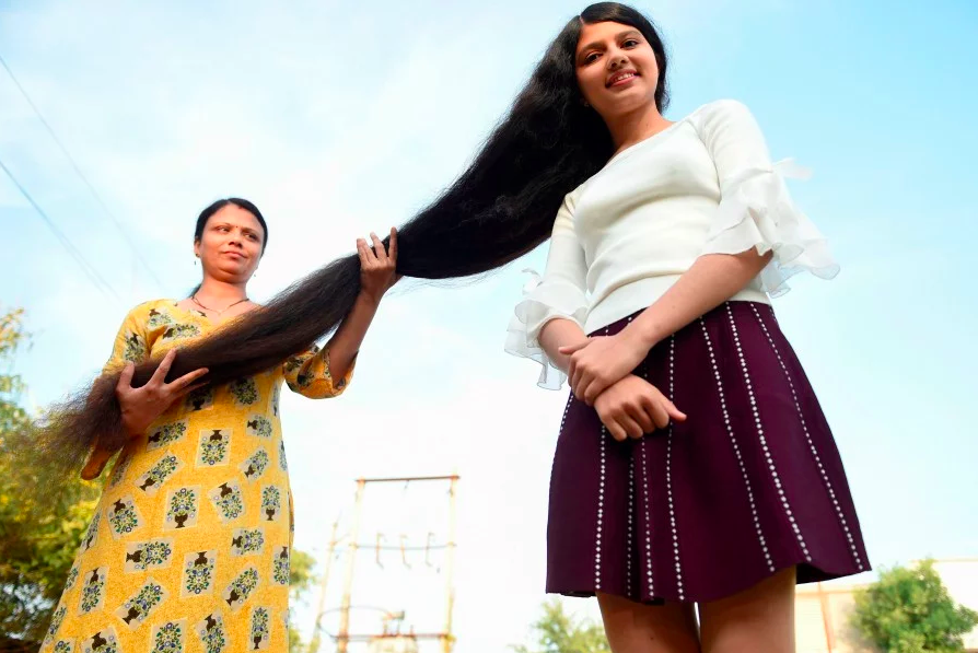 Hair-raising achievement.