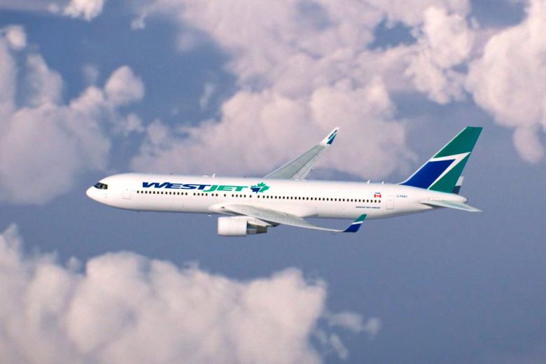 The incident happened on a Westjet flight.