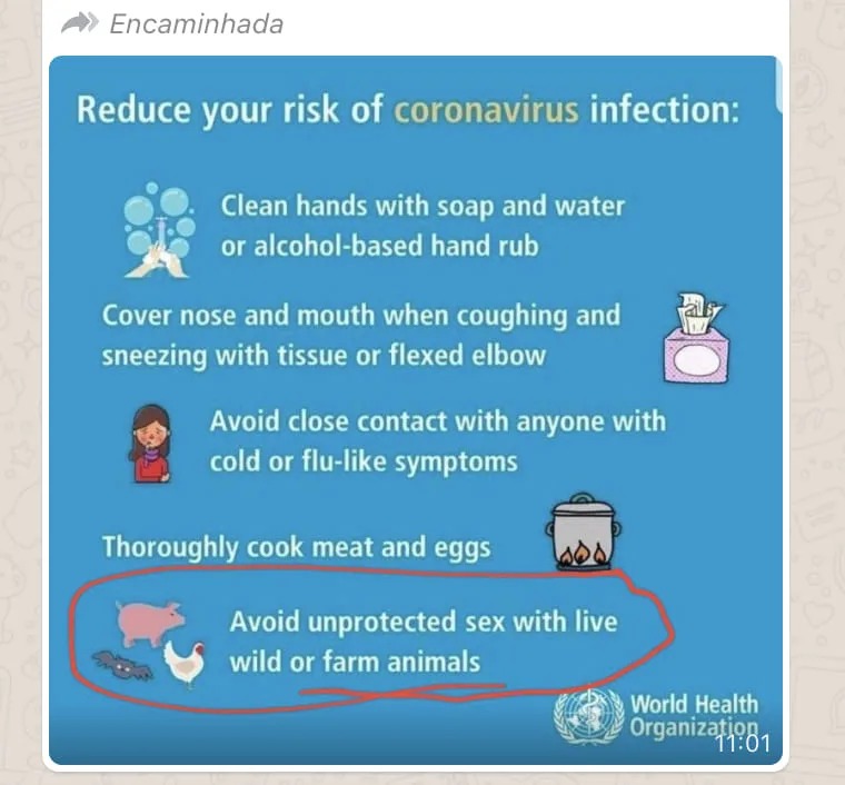 The doctored image making the rounds on the internet