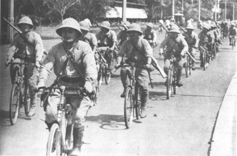 Japanese soldiers in Malaya