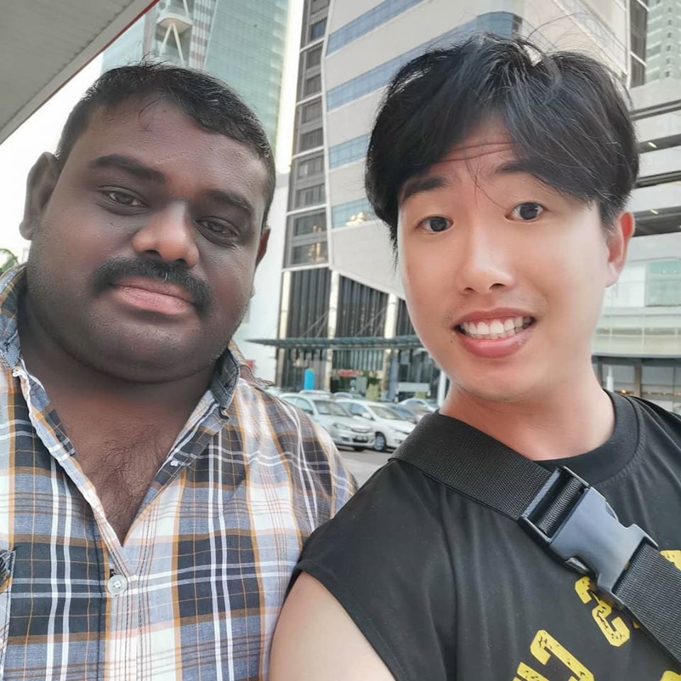 The driver drove all the way from Melaka.