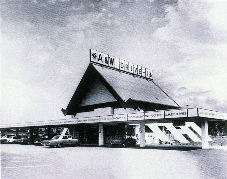 It's the second A&W outlet to open in Malaysia.