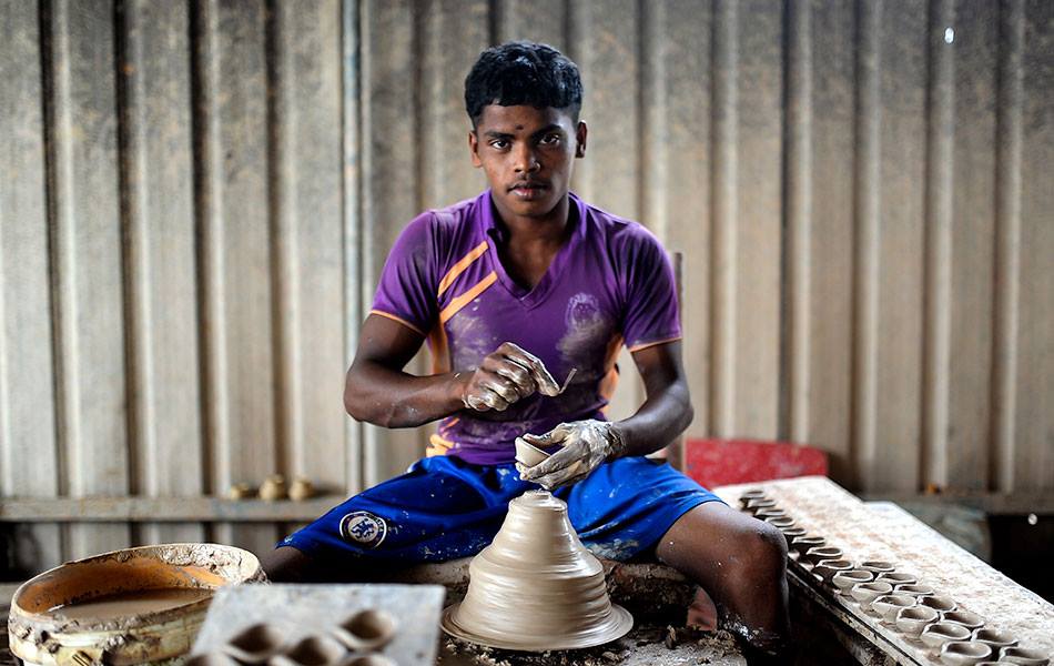 Making a perfect pot takes lots of time and effort.