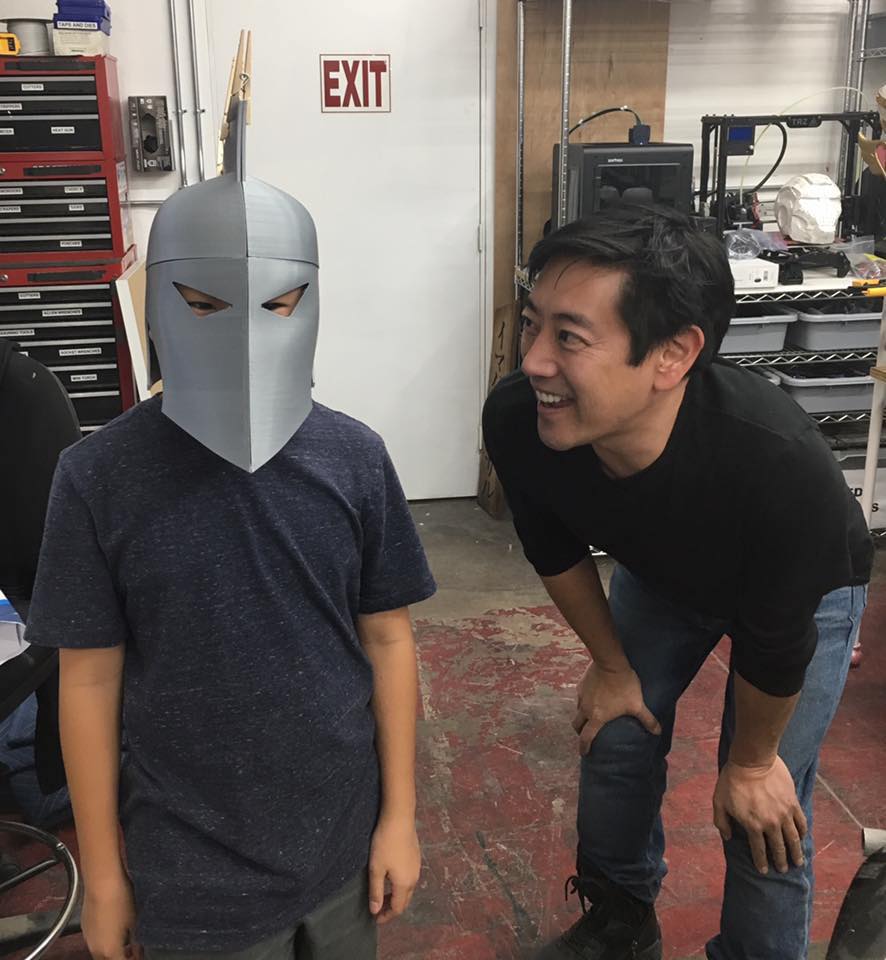 He sure looked like he loved his job