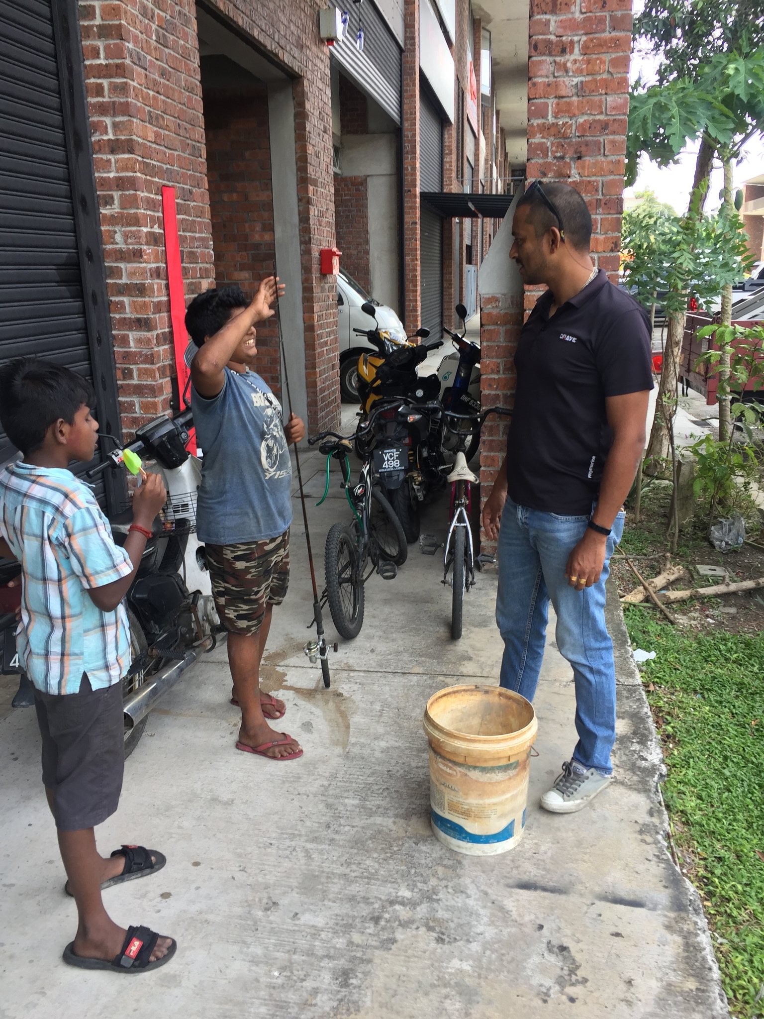 A man with a brilliant plan.