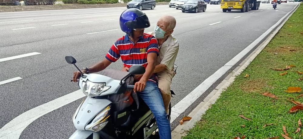 Keeping him safe.