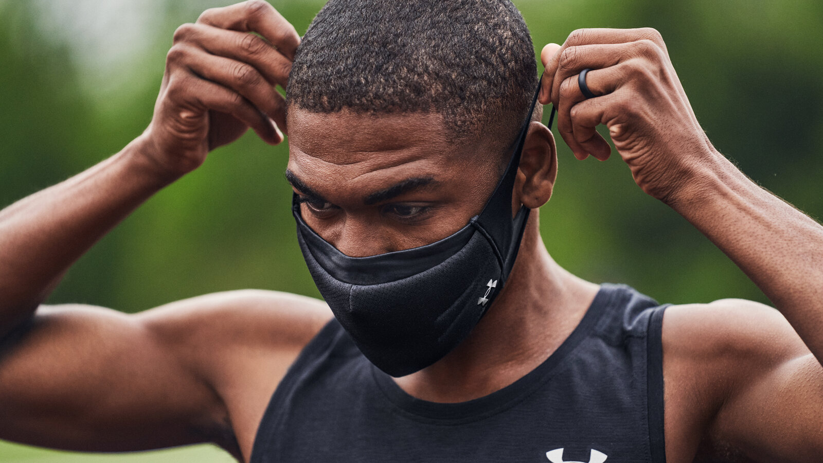 Under Armour This mask will help you kill the coronavirus too.