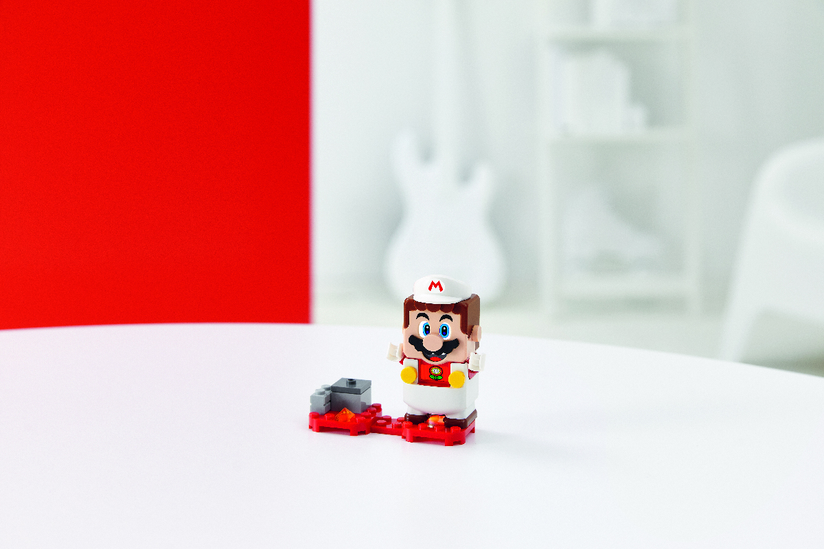 The Fire Mario Power-Up pack.
